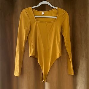 BP long sleeve bodysuit (thong cut)